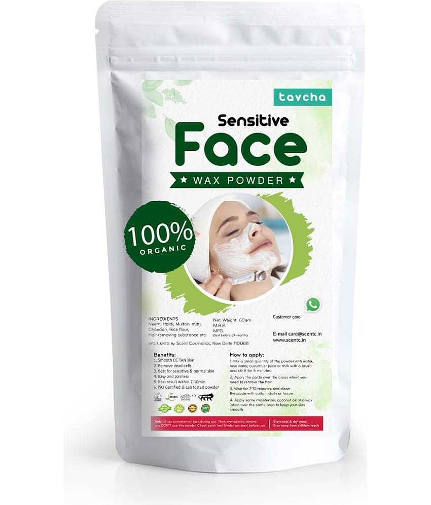 tavcha Organic Hair Removal Powder for Women 60 ( Pack of 1 )