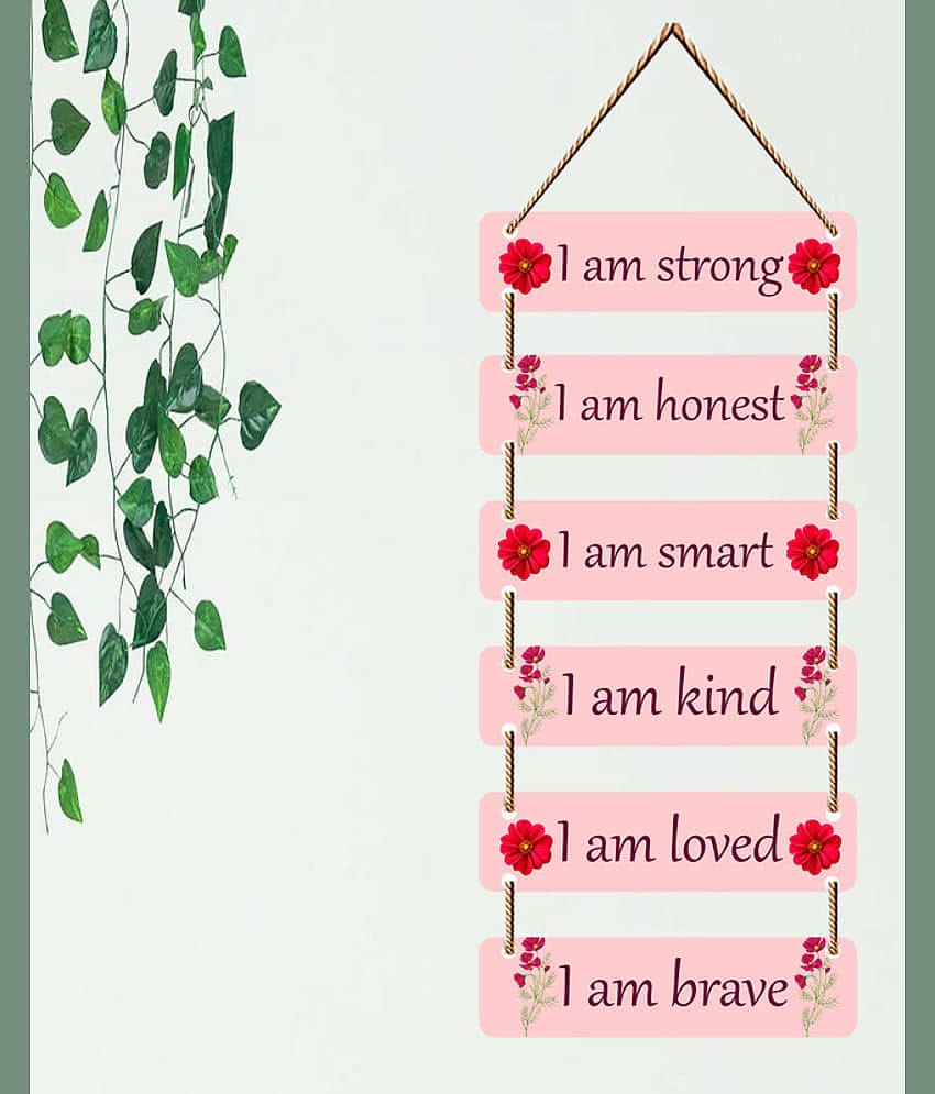 Saf Wood Rectangular Decoratives Panel Multi - Pack of 1