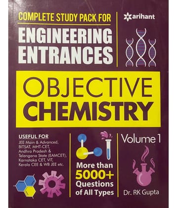 Objective Chemistry Volume 1 For Engineering Entrances (More Than 5000+ Question Of All Types)