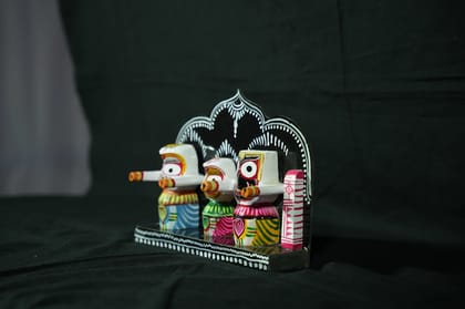 Handcrafted Wooden Idols