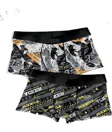 Cavenders Pack of 2 Nylon Trunks For Men's ( Multicolor )