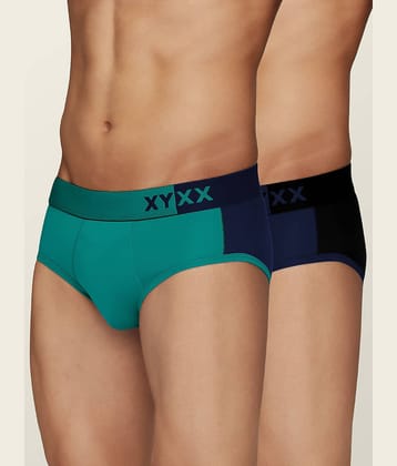 XYXX Pack of 2 Modal Briefs For Men's ( Multicolor )