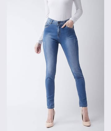 Miss Chase - Blue Denim Skinny Fit Women's Jeans ( Pack of 1 )