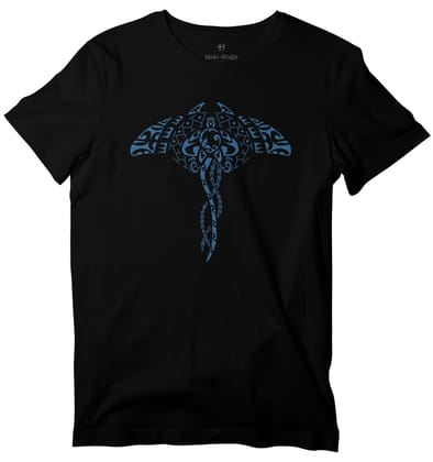Manta Ray T-shirt-36 - XS / Black