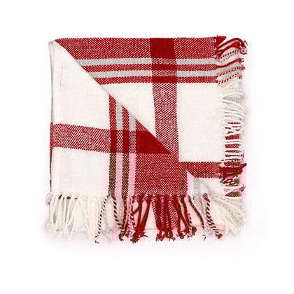 Softy Woven Plaid Throw-170x130 cm / Multicolor
