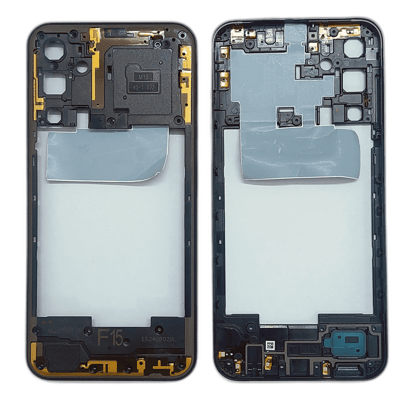 Chrome Bezel Ring Frame for Samsung Galaxy M15 5G Black