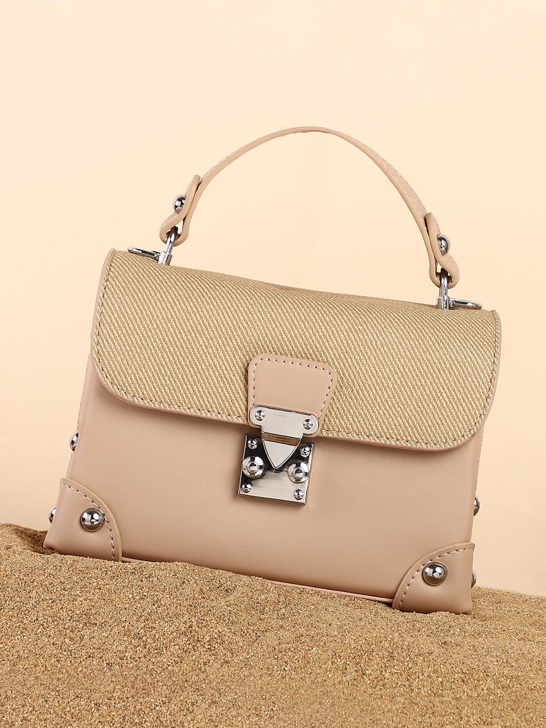 The Trunk Hand Bag - Desert Sand-Hand Bag