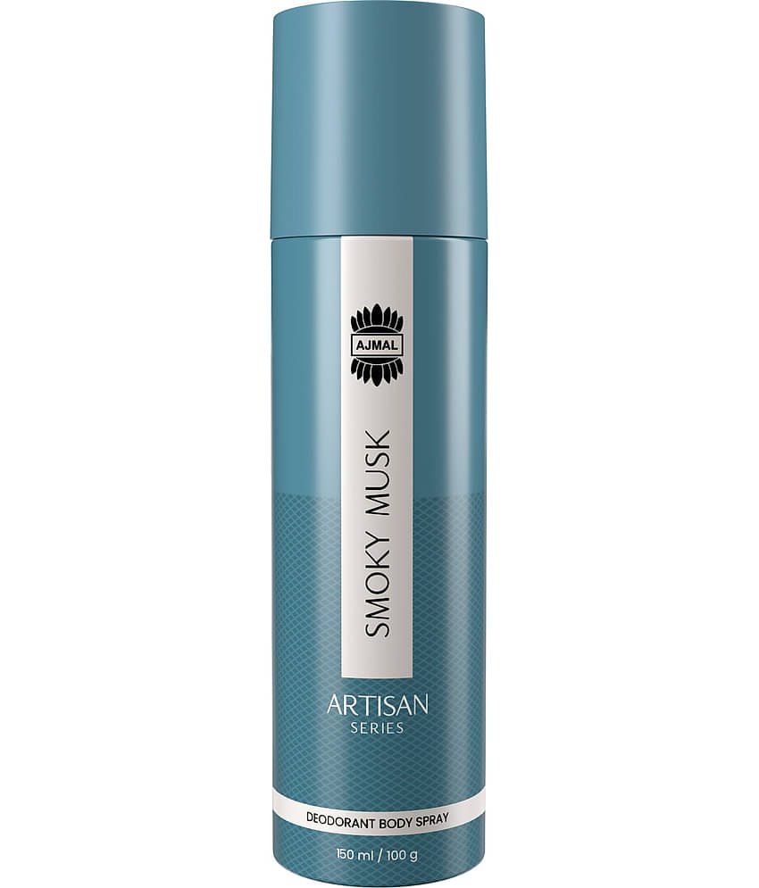 Ajmal Artisan Smoky Musk Deodorant Perfume 150ML Longlasting Spray Gift For Men And Women Pack of 1
