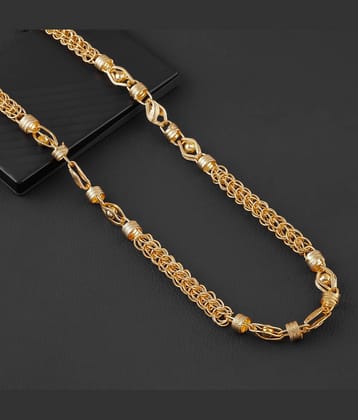 MGSV Gold Plated Brass Chain ( Pack of 1 )