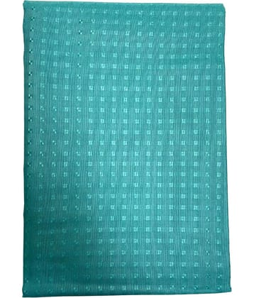 Maharaja Green Cotton Blend Men's Unstitched Kurta ( Pack of 1 )