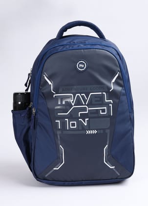 PB Pearlbags Polyester Water Resistant Casual Backpack With Laptop Sleeve For School,college & Office For Boys and Girls,Men & Women