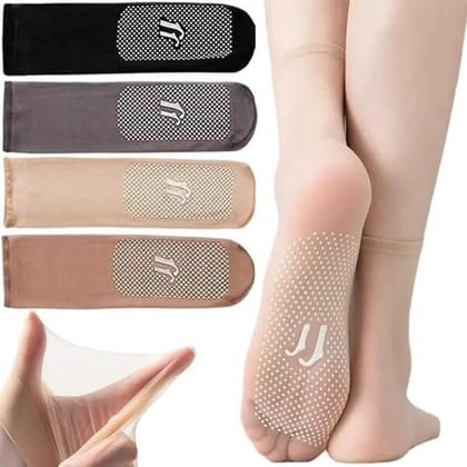 TRANSPERENT LADIES SOAKS(1 PAIR)