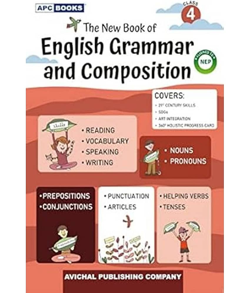 The New Book of English Grammar and Composition Class 4