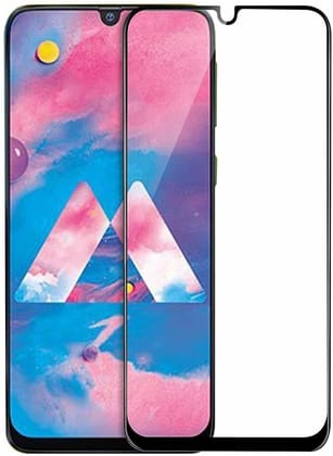 PLUGTECH Advanced Tempered Glass With Anti-Explosion 9H Hardness Edge-To-Edge Coverage Screen Guard for SAMSUNG A50S