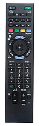 EHOP Compatible Remote Control for Sony Bravia LCD/led Remote Works with Almost All Sony led/LCD tv (Black)