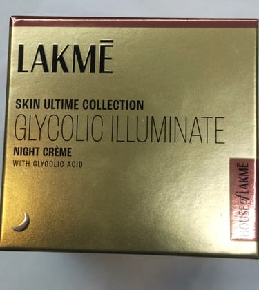 Lakme Skin ultime collection Glycolic illuminate night crème With glycolic acid 