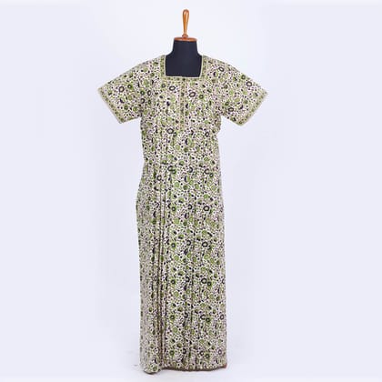 RELAX Cotton Nighty PLEATED XL