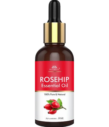 Intimify Rosehip Essential Oil, Skin Brightening, Anti-Acne Oil, Face Oil For Skin Whitening - 30ml