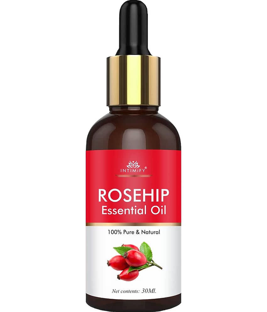 Intimify Rosehip Essential Oil, Skin Brightening, Anti-Acne Oil, Face Oil For Skin Whitening - 30ml