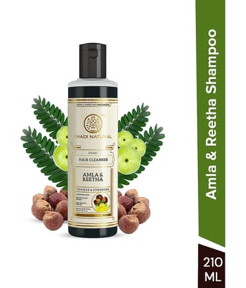 khadi natural Straightening Shampoo 210ml ( Pack of 1 )