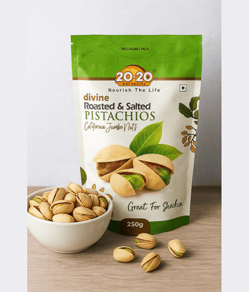 20-20 Dry Fruits Pistachio Nut (Pista) 250 g