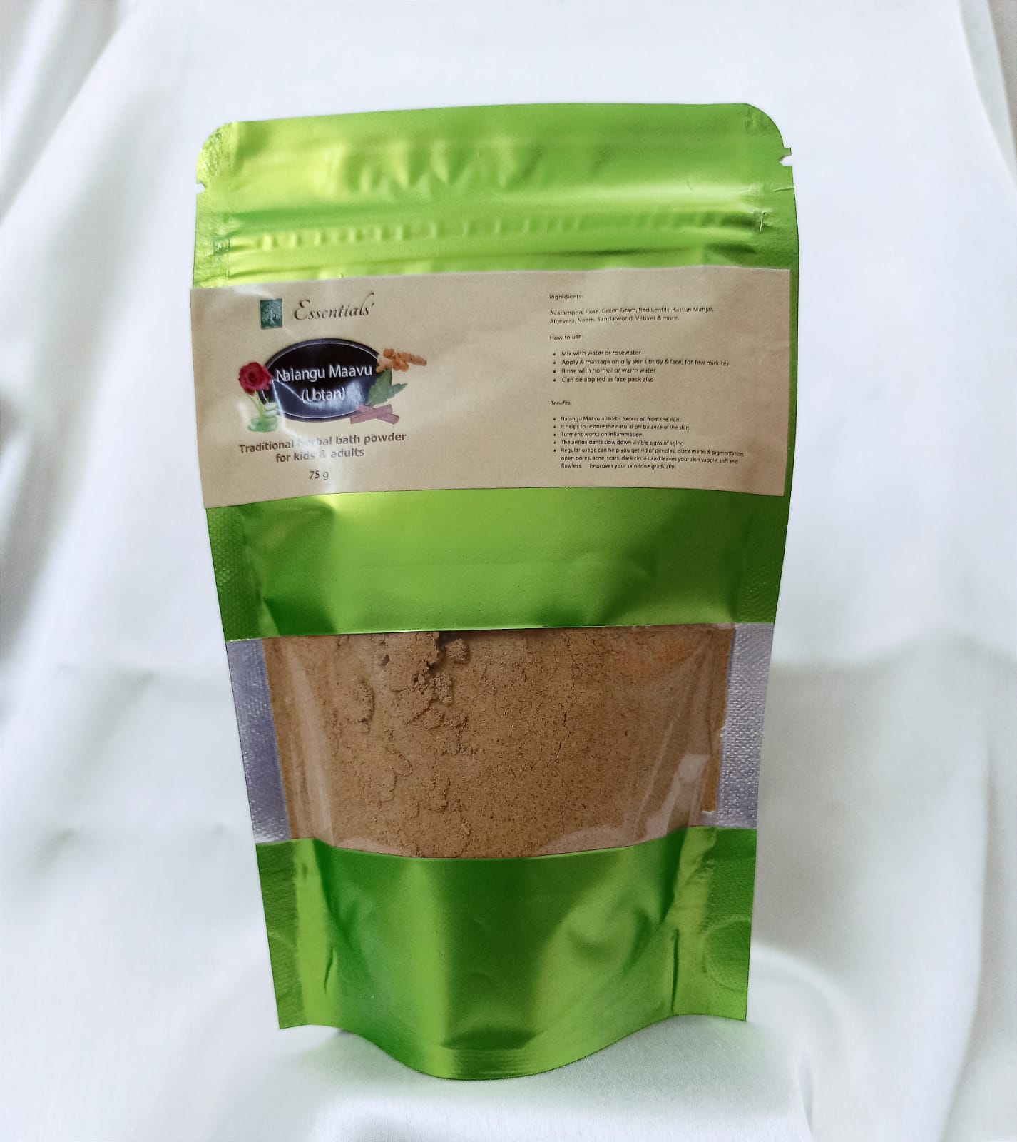 Essentials  Nalangu Mavu (Ubtan) 75 Gms