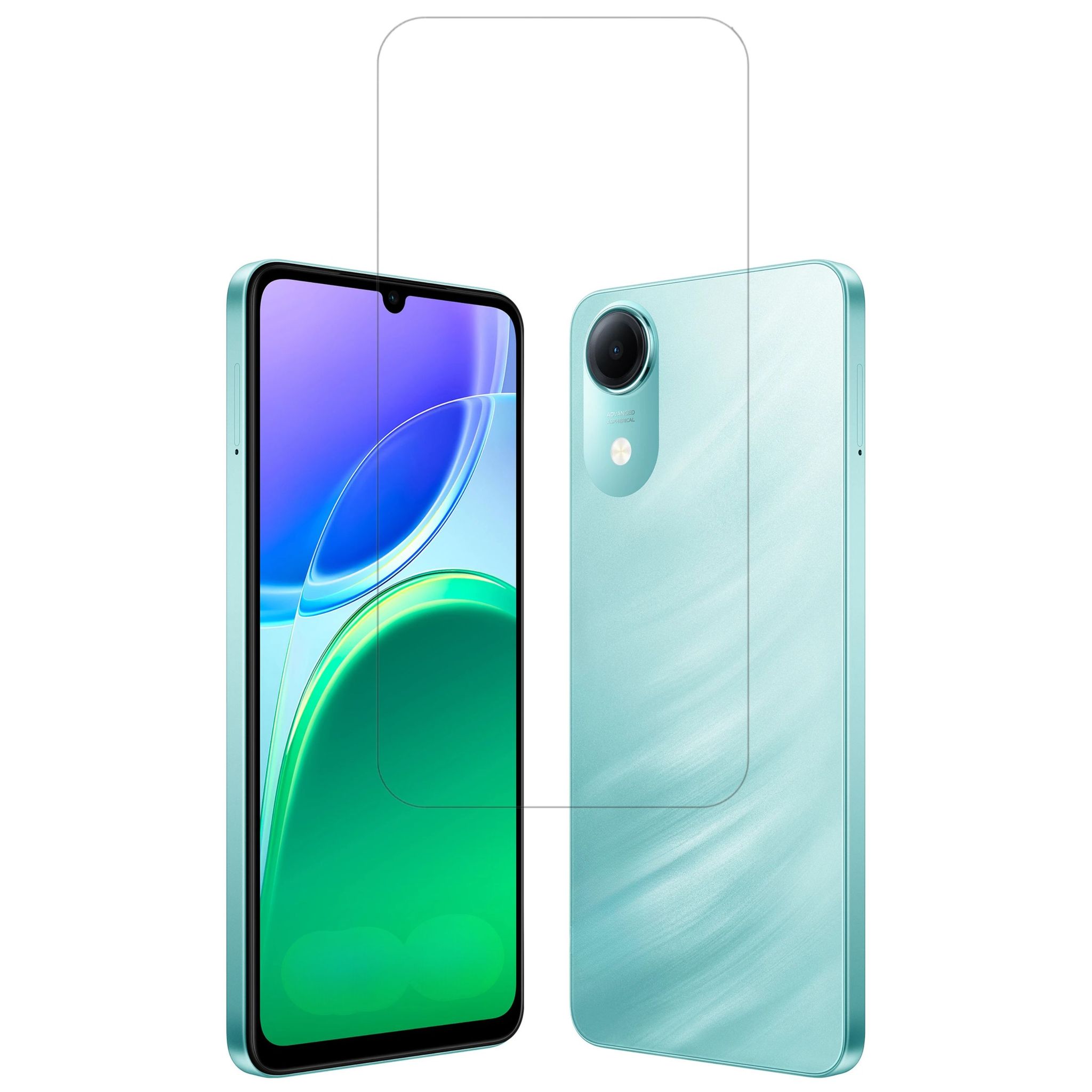 ISAAK Front Screen Protector Compatible with Vivo T5e (Pack of 1)