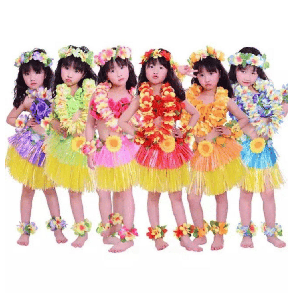 Neon Lei Set Multicolor