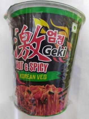 Geki Hot & spicy Korean veg 