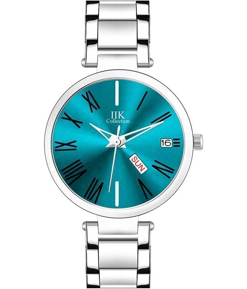 IIK COLLECTION - Silver Stainless Steel Analog Womens Watch