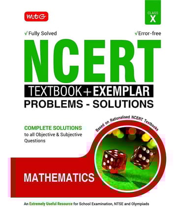 NCERT Textbook + Exemplar Problem Solutions Mathematics Class 10