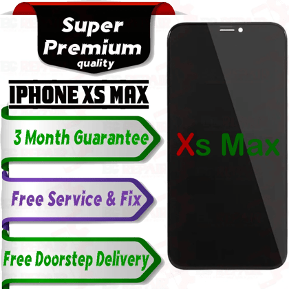 Apple iPhone Xs Max  (display glass combo folder) Mobile Display LCD Screen With Touch