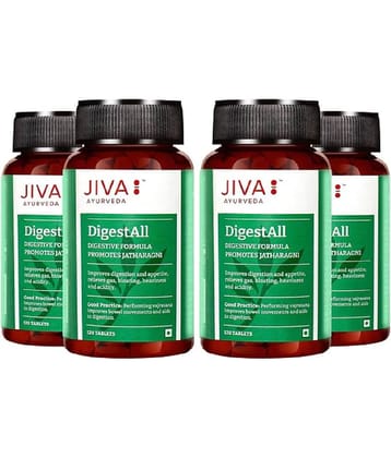 Jiva Digestall For Digestion -120 Nos (Pack of 4)