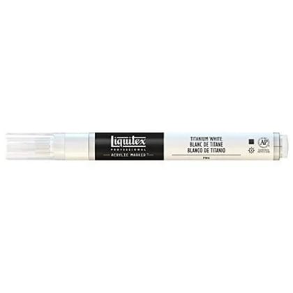 Liquitex Professional Acrylic Marker (Loose)-Titanium White 2-4 mm