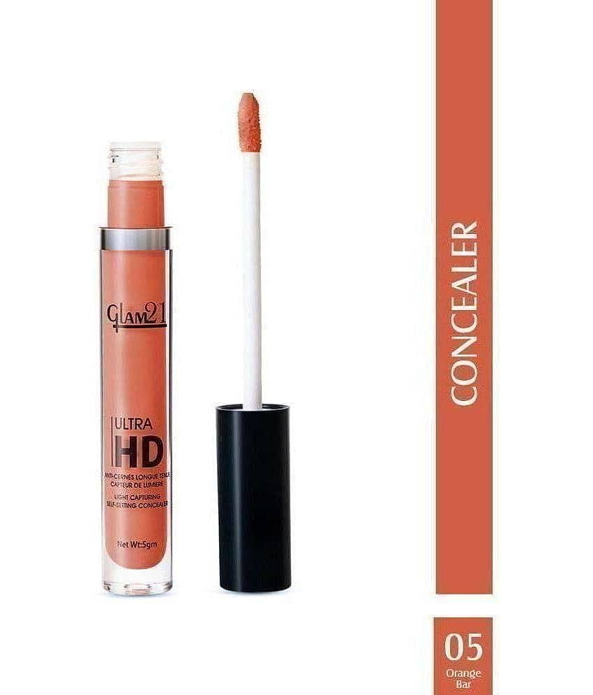 Glam21 Ultra HD Liquid Concealer for HD Finish Non-sticky Longlasting Matte Look 5gm Shade-05