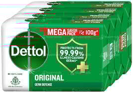 DETTOL ORIGINAL SOAP 4*100GM