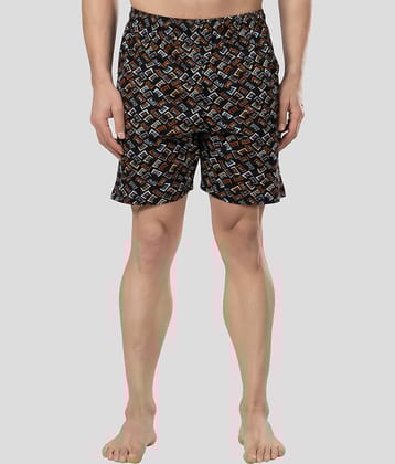 Zeffit - Black Cotton Men's Shorts ( Pack of 1 )