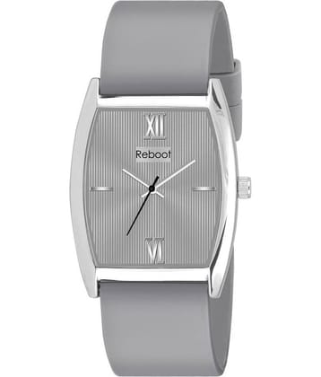 Reboot - Light Grey Silicon Analog Men's Watch