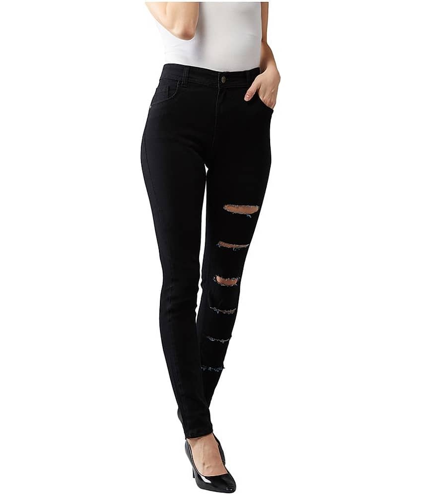 Dolce Crudo Denim Jeans - Black Single