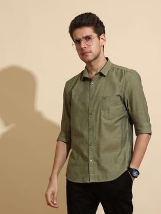 RC Green DOT SD casual full sleeve shirt-S