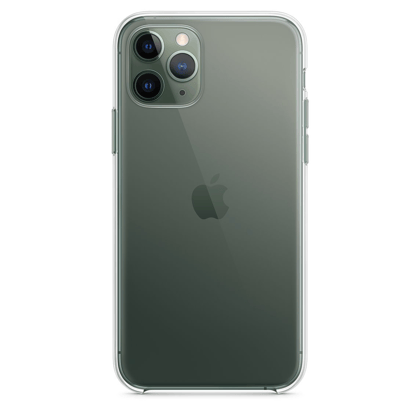 Clear Premium Silicone Cover-iPhone 11 Pro