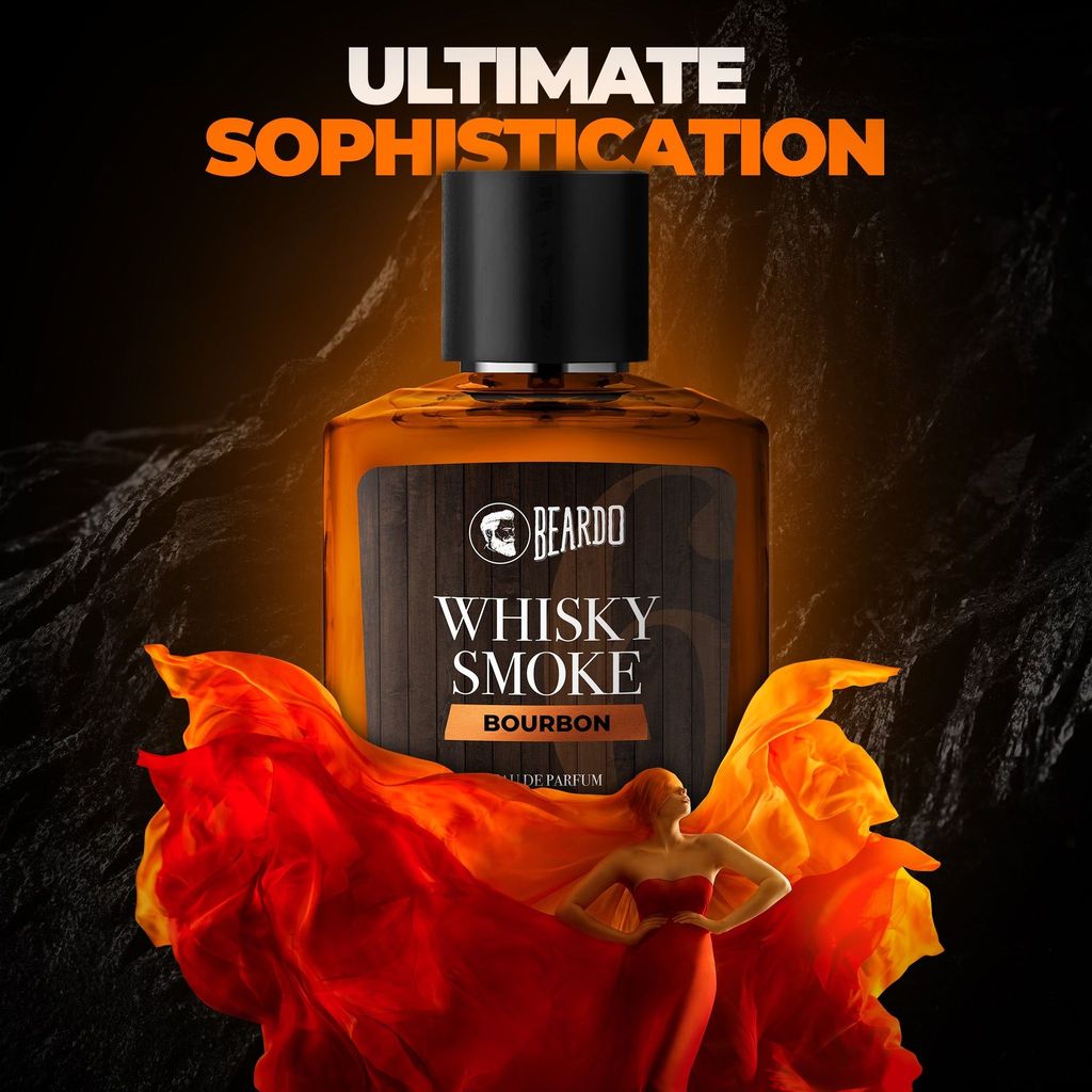 Beardo Whisky Smoke Bourbon Perfume EDP