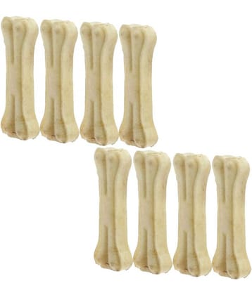 smart doggie chew raw hide dog bone (non-veg) 5inch 8pcs