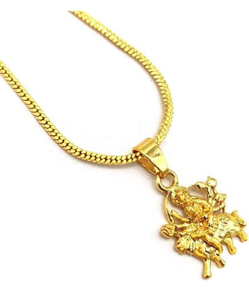 Jewar Mandi - Golden Pendant ( Pack of 1 )