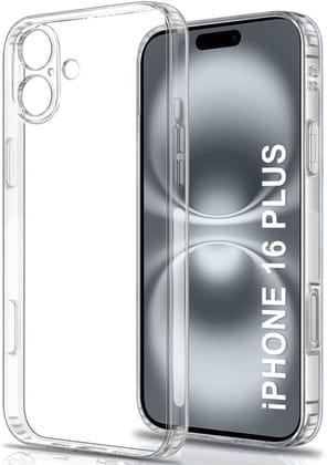 PLUGTECH TPU Ultra Hybrid Clear Camera Protection Back Cover Case for iPhone 16 Plus PLUGTECH TPU Ultra Hybrid Clear Camera Protection Back Cover Case for iPhone 16 Plus