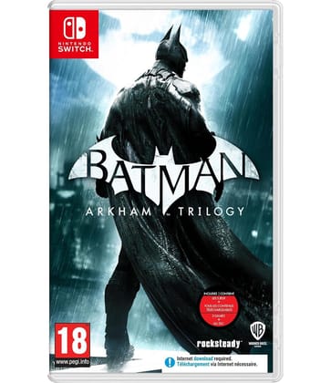 Nintendo Batman: Arkham Trilogy | Standard Edition | Nintendo Switch