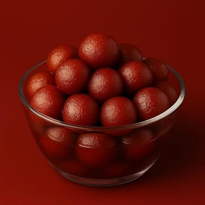 BANGLARMISTI Nikuti - Famous Traditional Bengali Sweets, Micro Pantua, Soft and Delectable Gulab Jamun, 500Gram Pack
