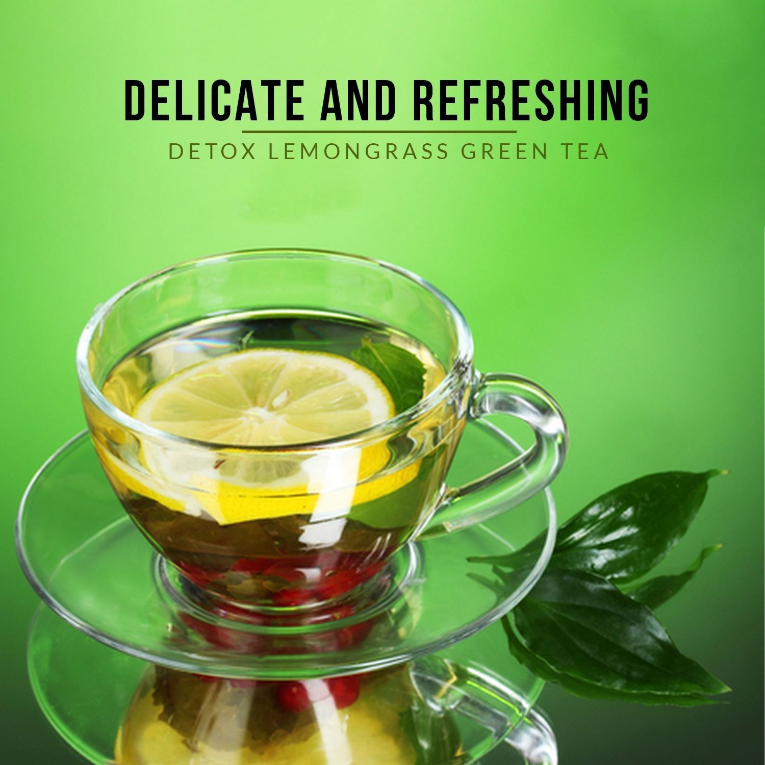 Lemongrass Green Tea for Detox Weight Loss & Digestion 100gm