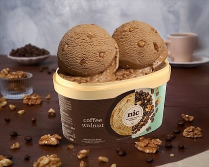 Coffee Walnut Ice Cream 500ml