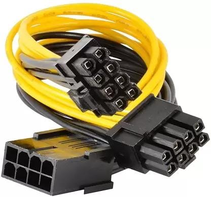 PCIe 8 Pin Male to 2x8Pin (6+2) Pin Male Adapter Power Cable for Graphics Video Card, CPU breakout board, CPU Mining Power Supply PCIe 8 Pin Male to 2x8Pin (6+2) Pin Male Adapter Power Cable for Graphics Video Card, CPU breakout board, CPU Mining Power Supply